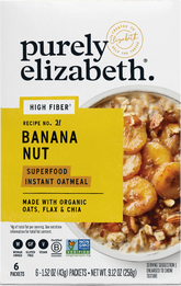 Banana Nut Superfood Oatmeal Multipack with Prebiotic Fiber