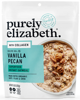 Vanilla Pecan Superfood Oatmeal Pouch with Collagen